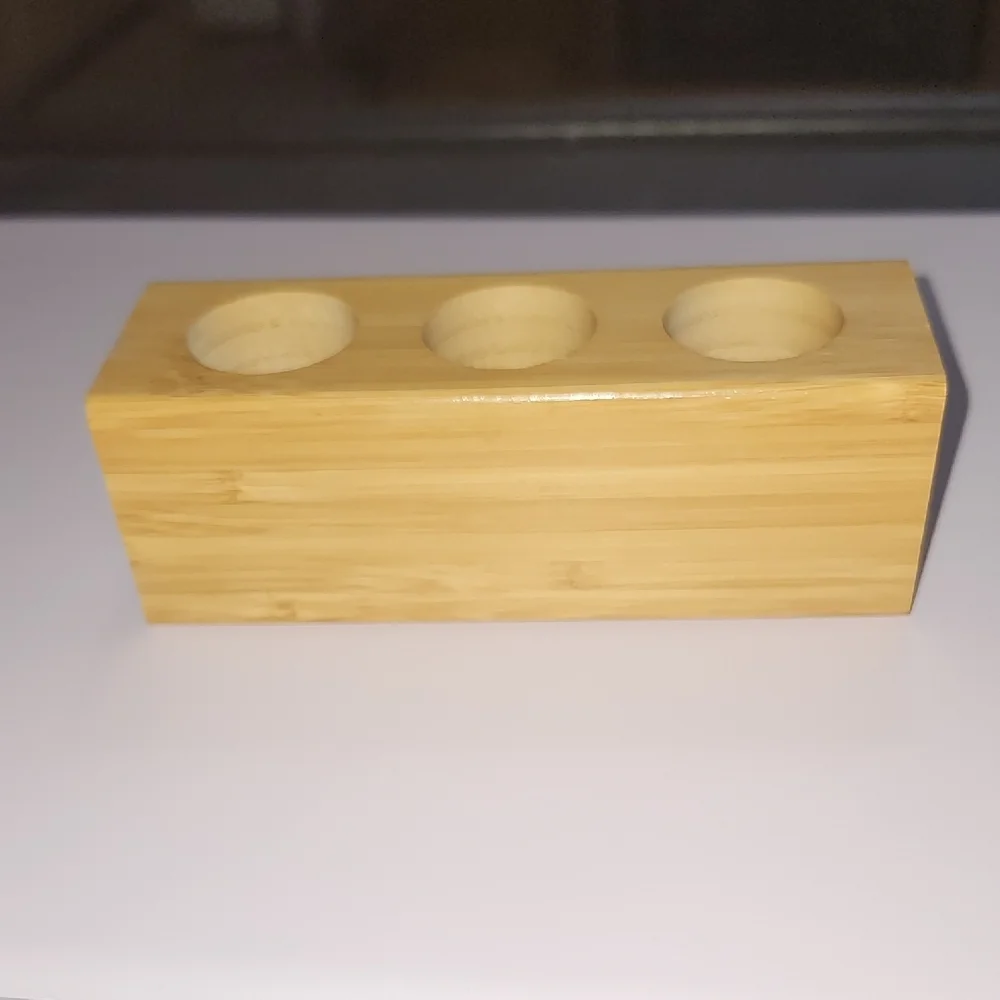 Essential Oil 5ml bottle bamboo holder wooden Young Living Natural Boost Bar NEW